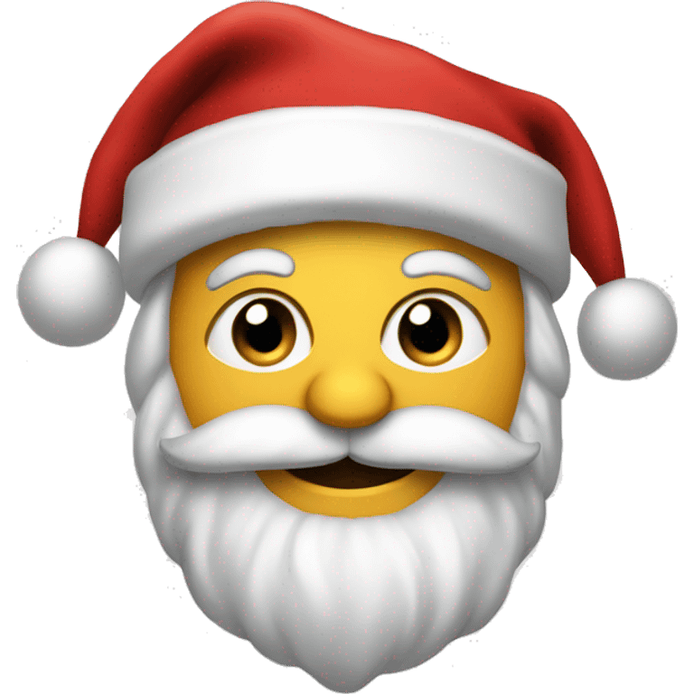 Santa slaigh emoji