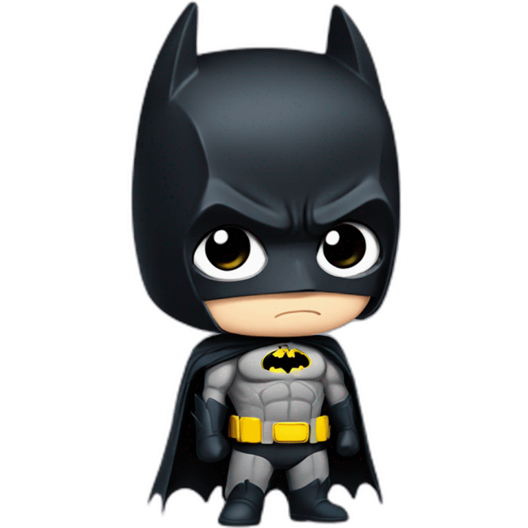 Chibi sad Batman emoji