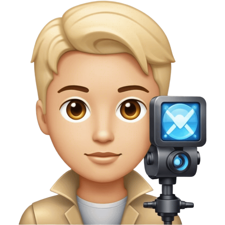 A content writer (journalist) with AI sparkles emoji