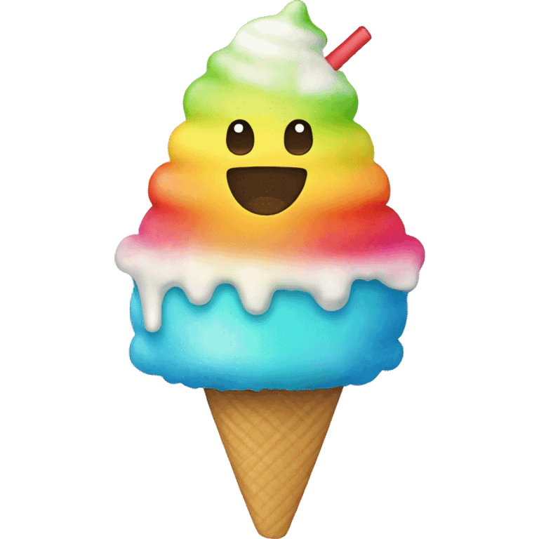 Snowcone emoji