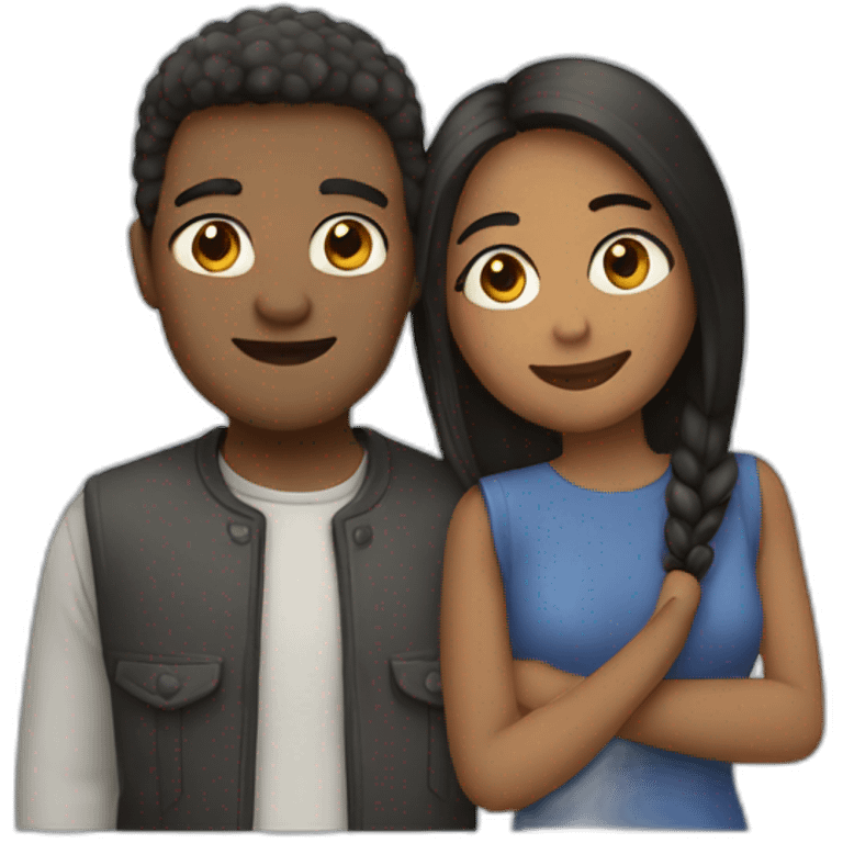 two people in love emoji