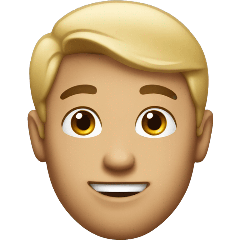 Create a flirty guy emoji