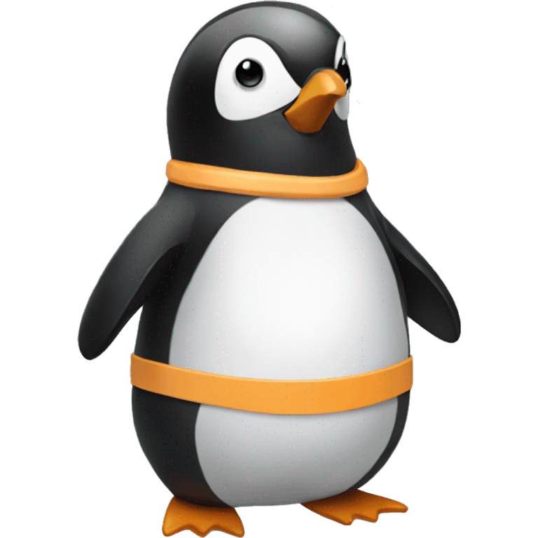 penguin in a bikini emoji