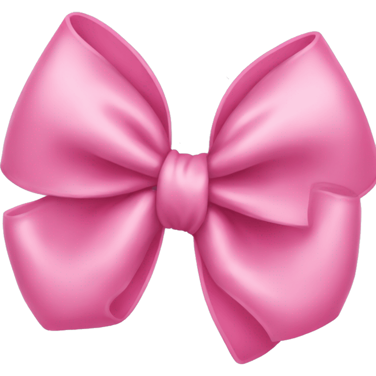 Pink bow emoji