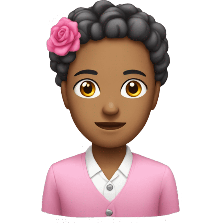 Lazo rosa emoji