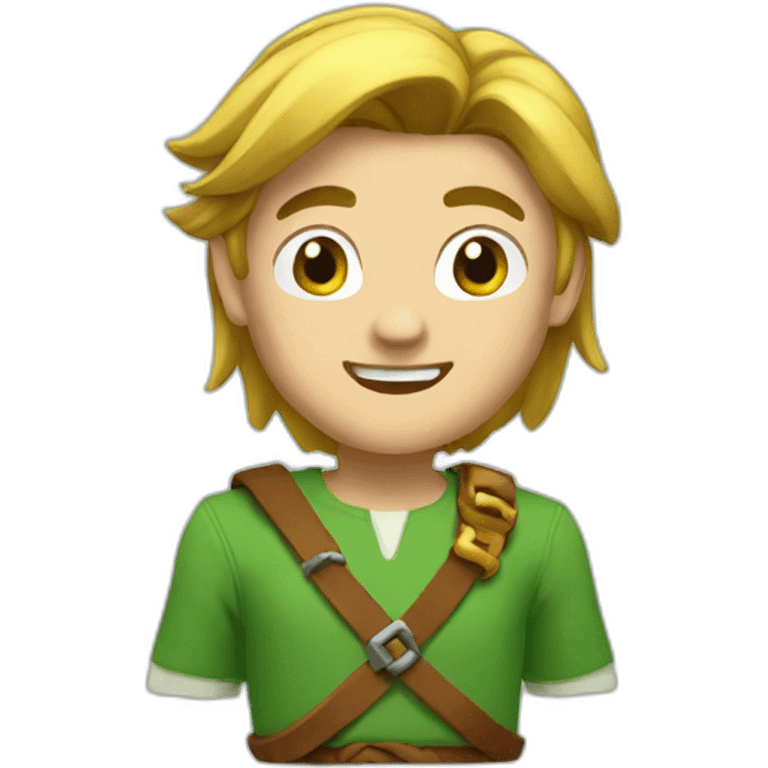 Link happy emoji