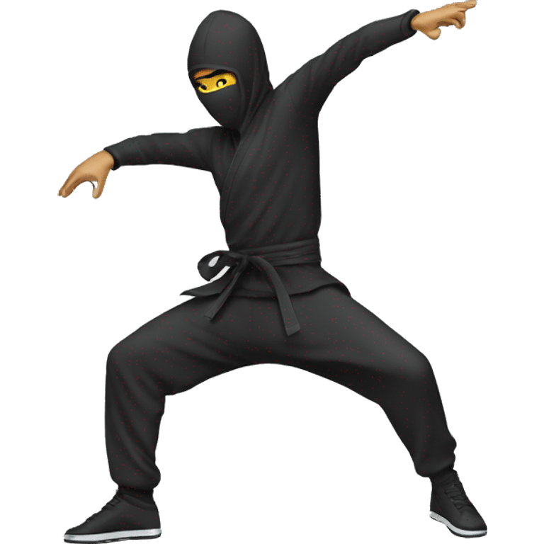 break dance ninja emoji