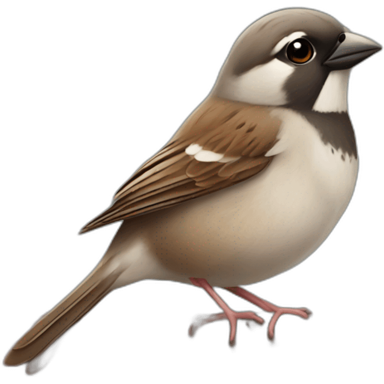 cute little sparrow emoji