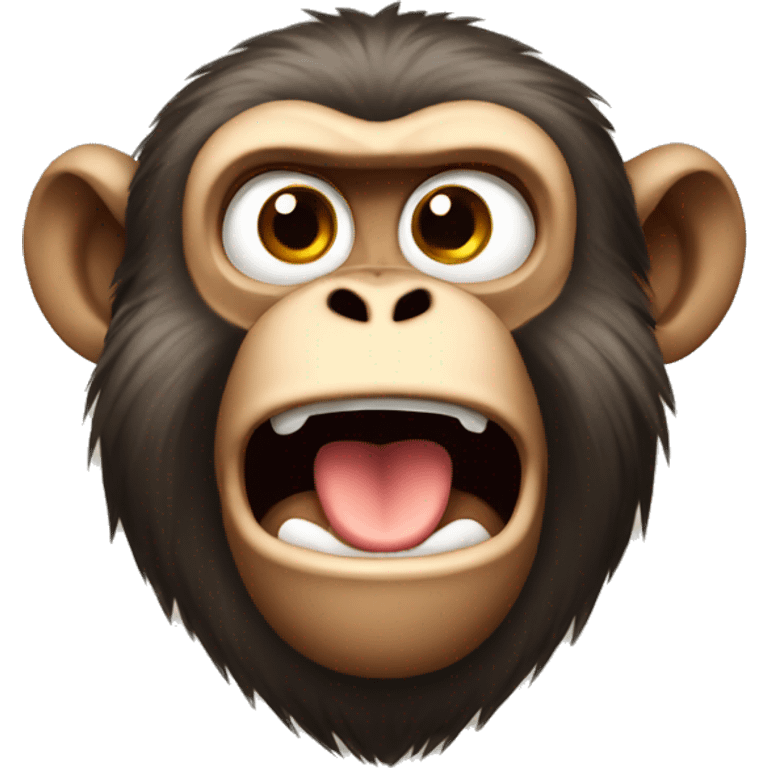 shocked monkey emoji