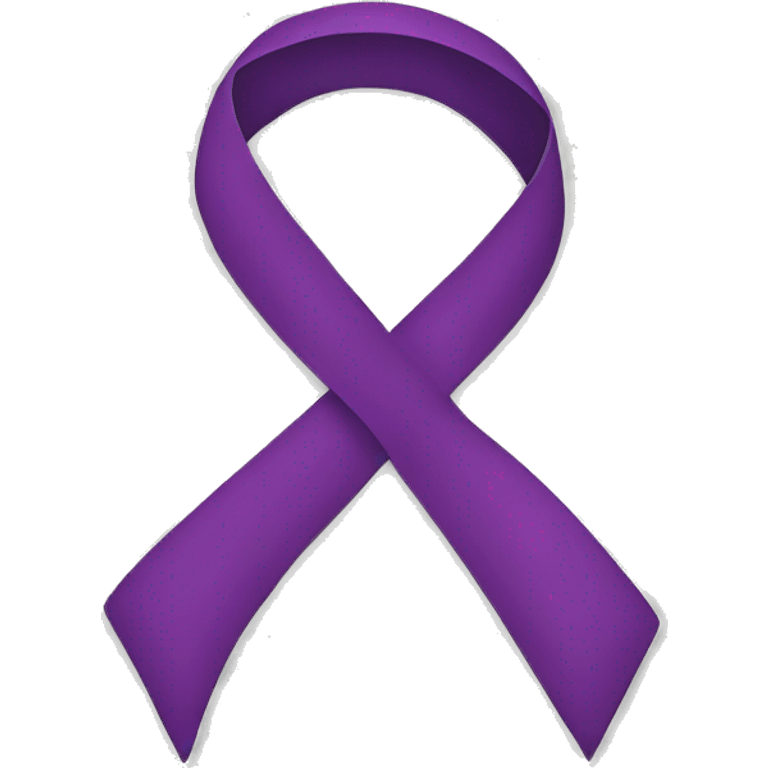 Suicide awareness ribbon  emoji