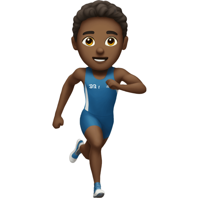 Track athlete emoji