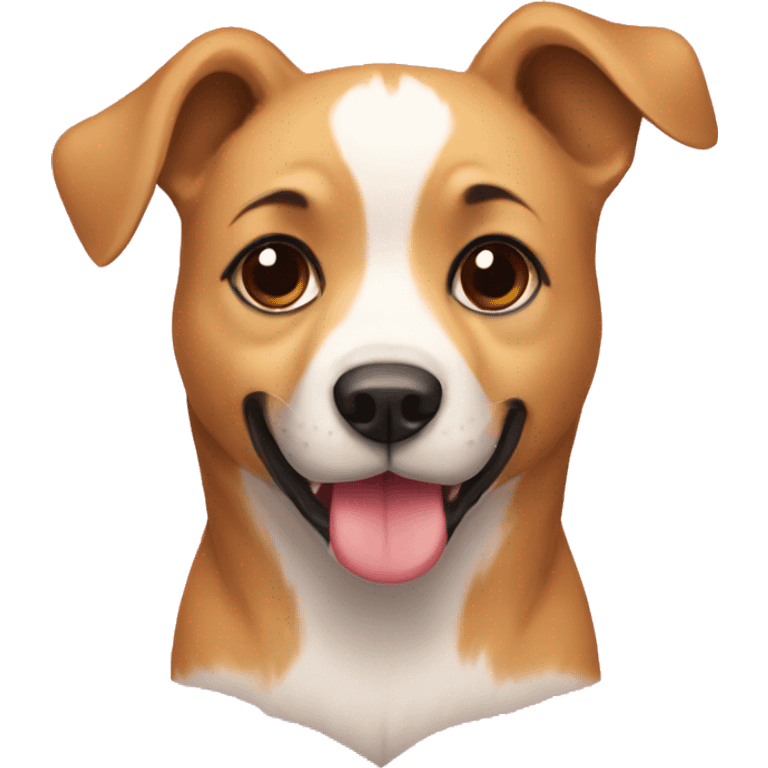 Perro enamorado emoji