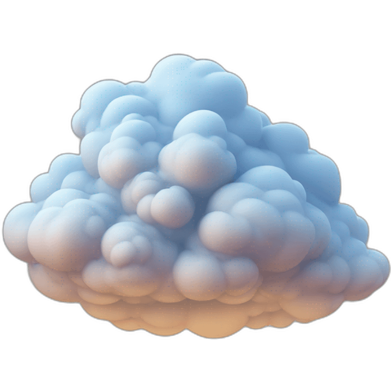 cloud cluster emoji