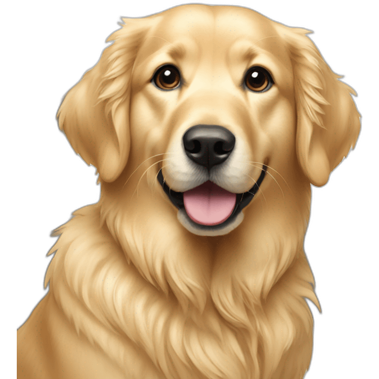 Golden retriever emoji