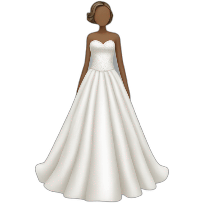 Wedding dress emoji