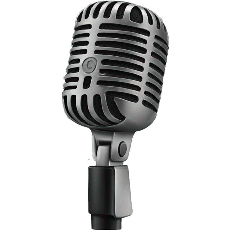 Microphone emoji