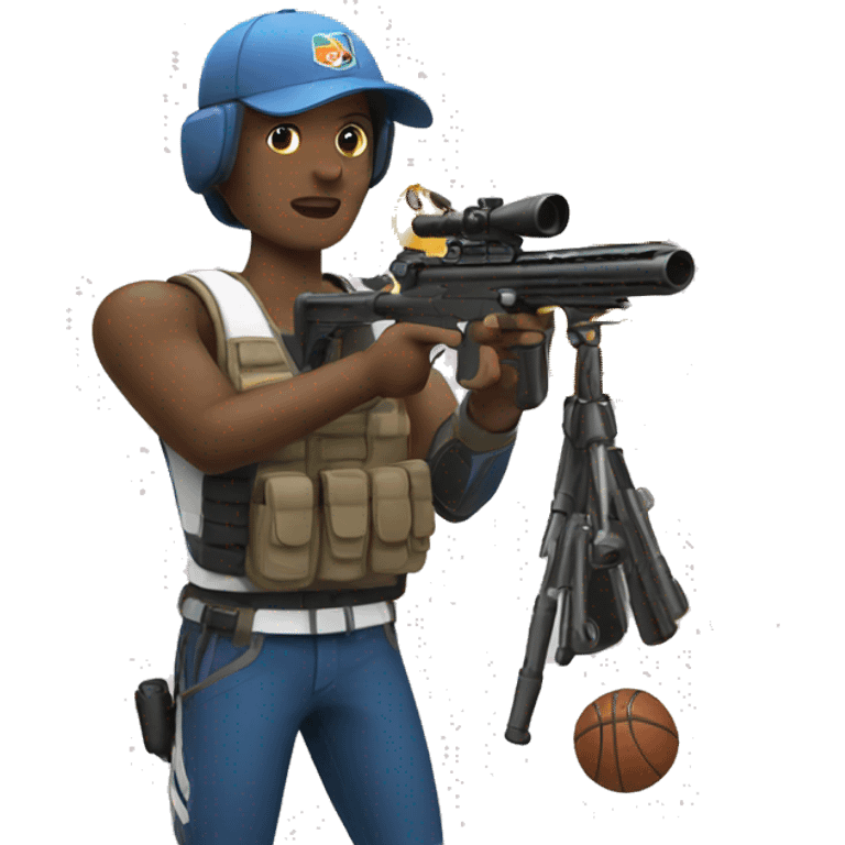 sport shooter  emoji