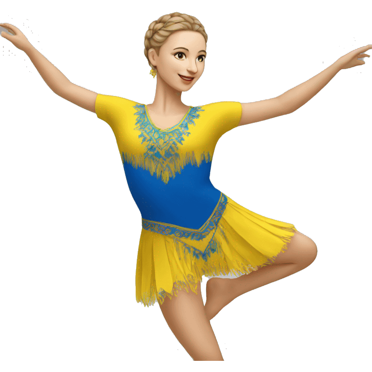 dancer from ukraine emoji