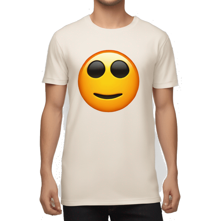 emoji camiseta naranja emoji