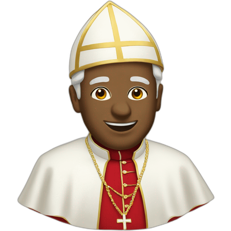 pope in america outfit emoji