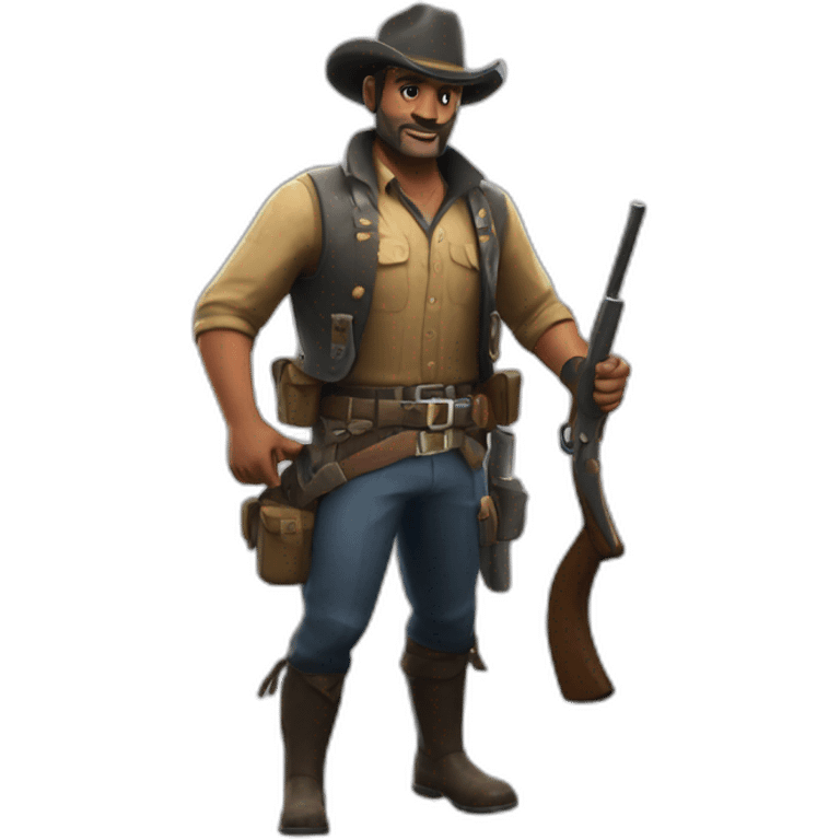 bushranger from fortnite emoji