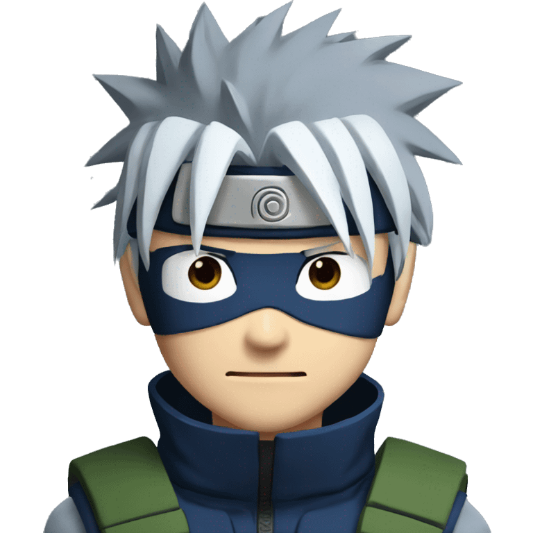 Kakashi from naruto  emoji