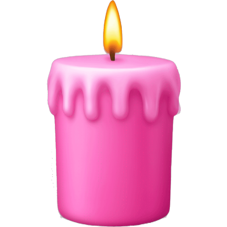 pink scented candle emoji