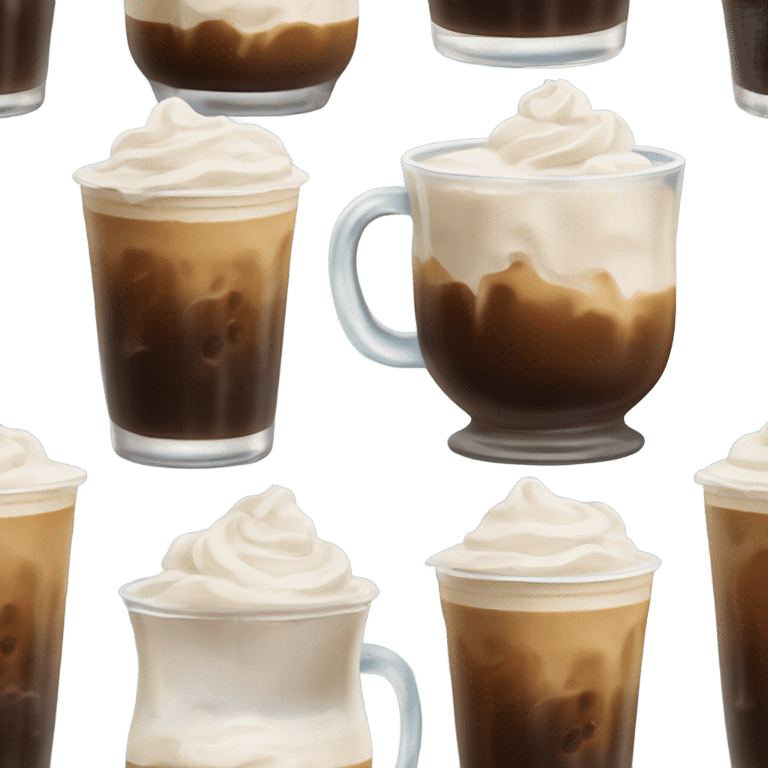 Iced coffe emoji