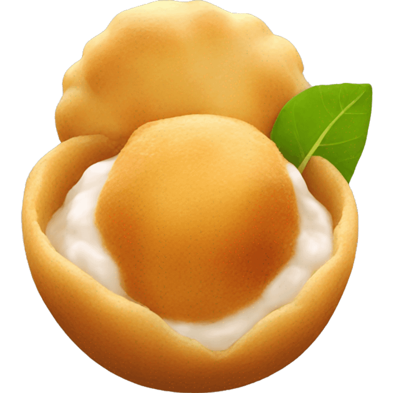 INDIAN FOOD GOL GAPPA emoji