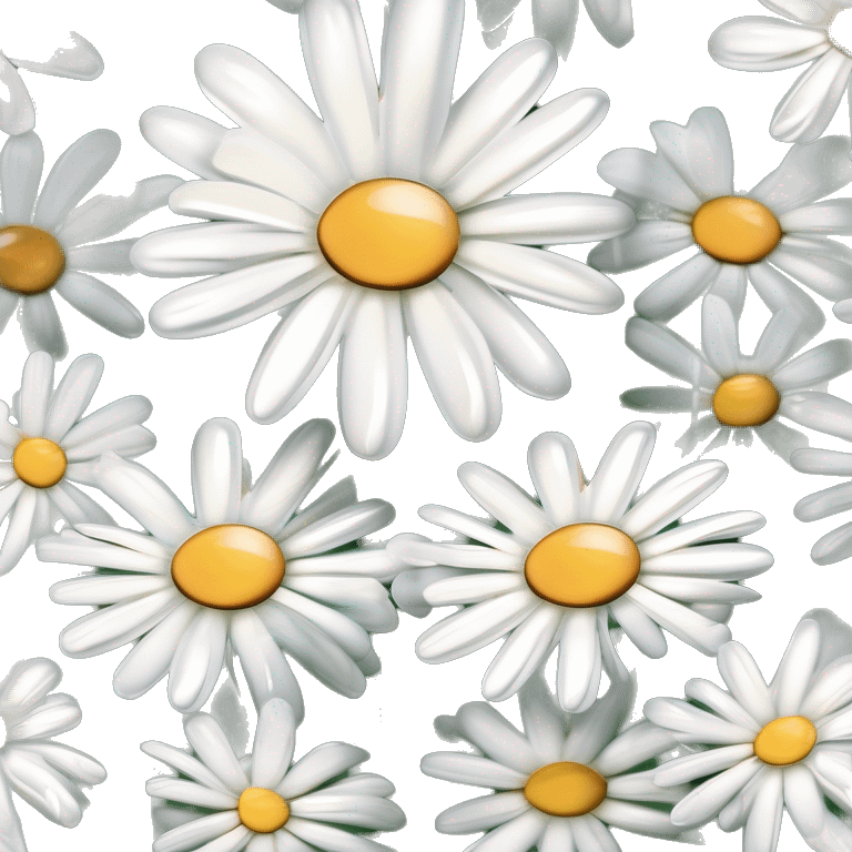 White daisy emoji