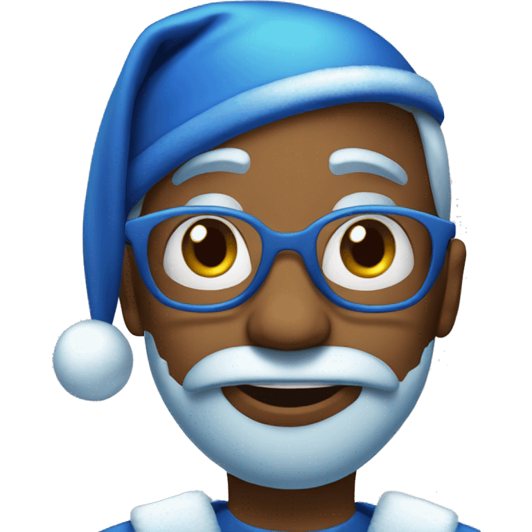 Blue Christmas  emoji