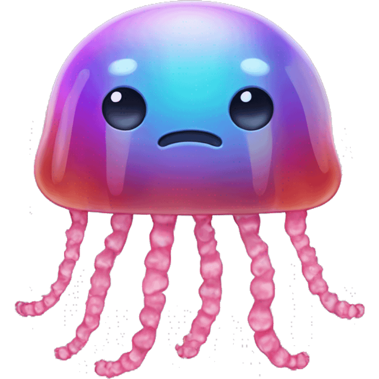 jelly fish with plus sign emoji