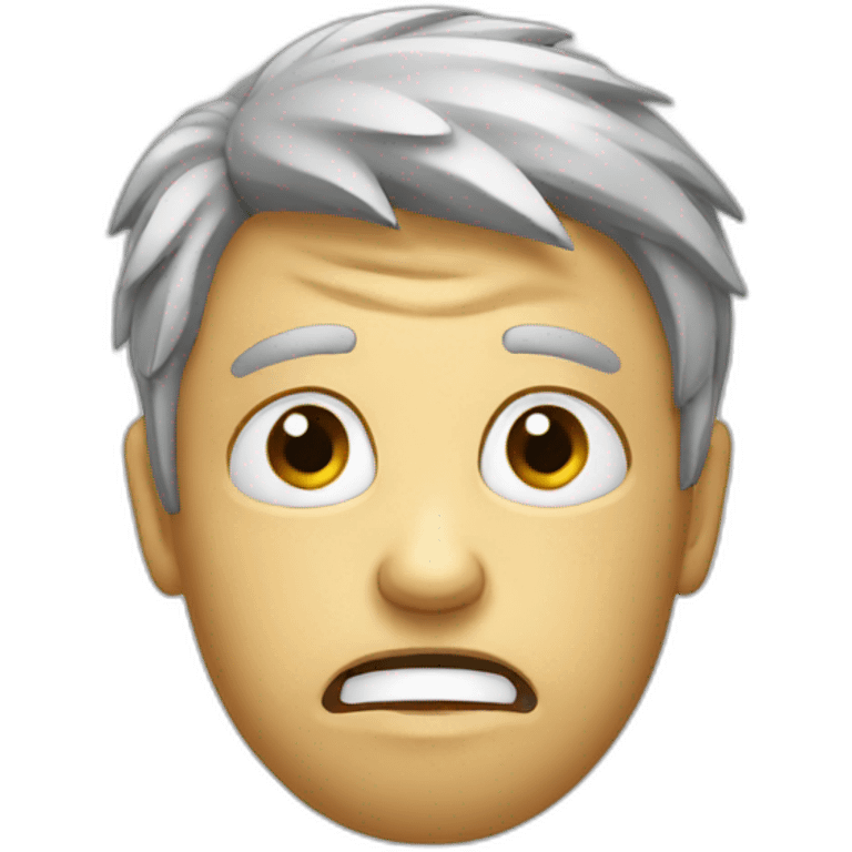 head stressed emoji