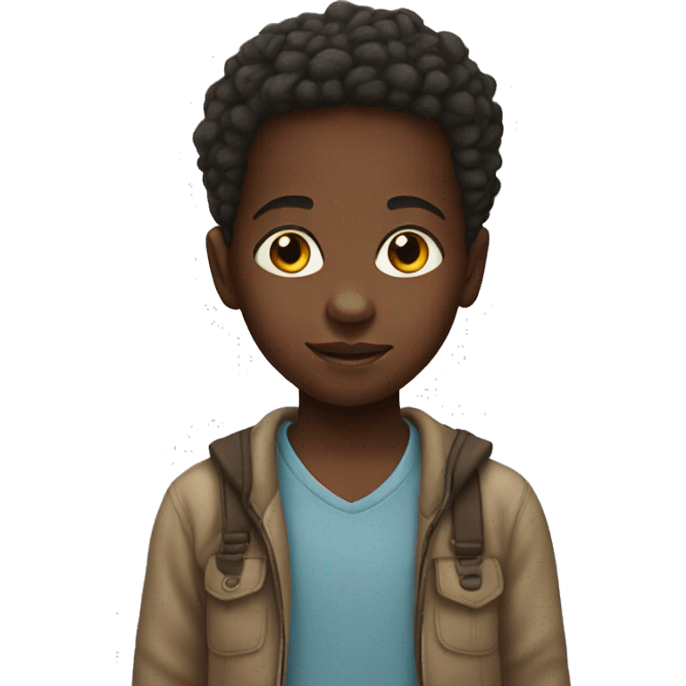 african child emoji