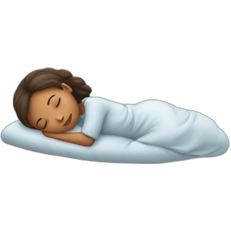 Sleeping girl emoji