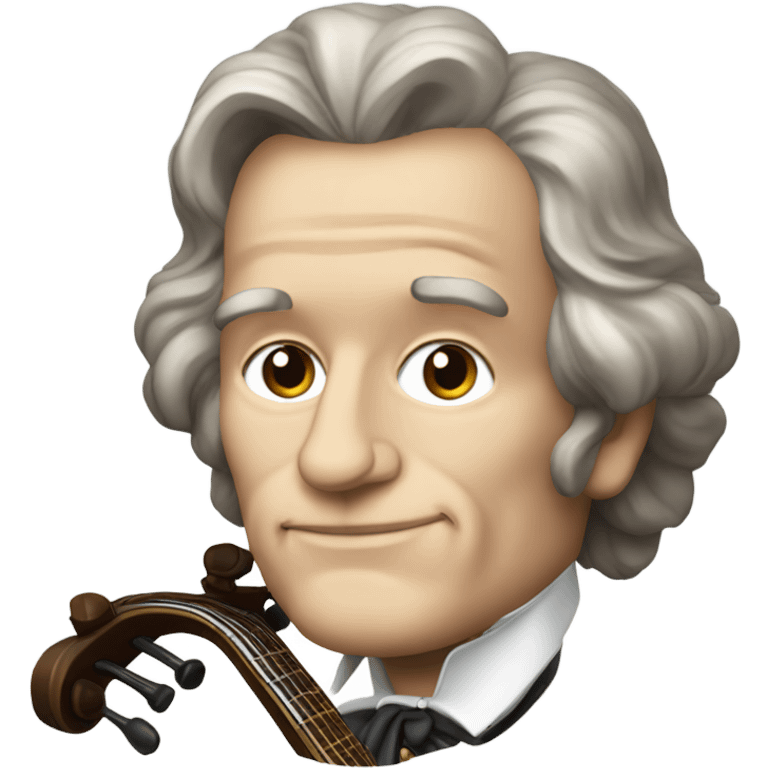 Beethoven big head banjo emoji