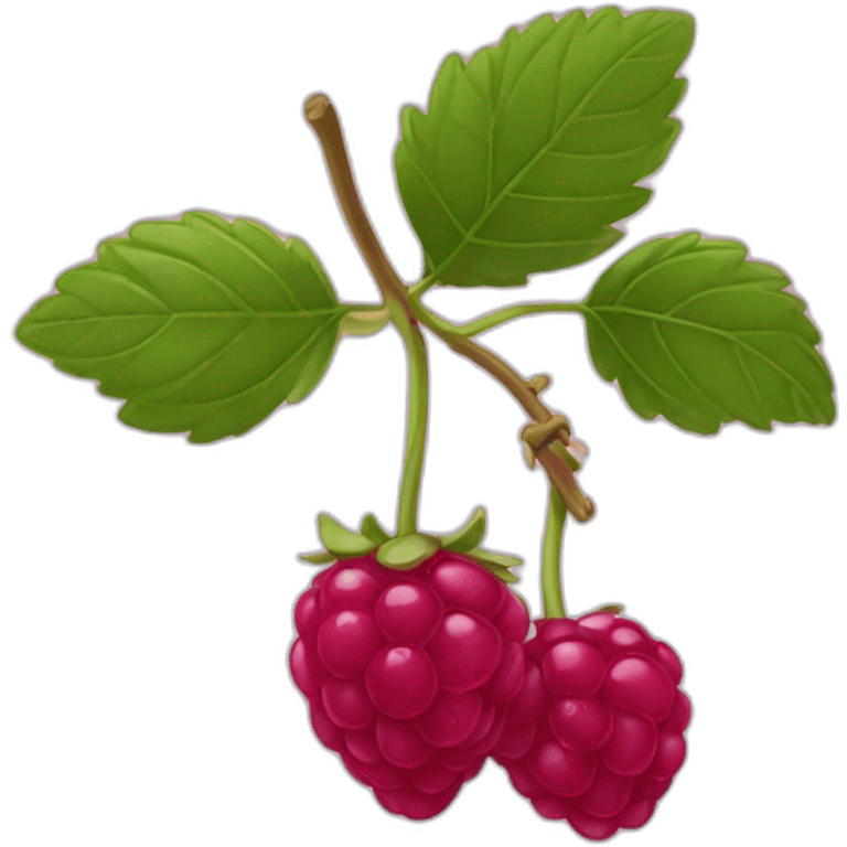 Une Framboise toute seul emoji