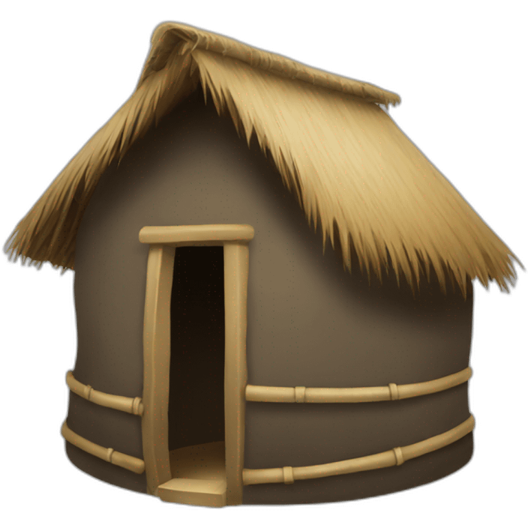 african hut emoji