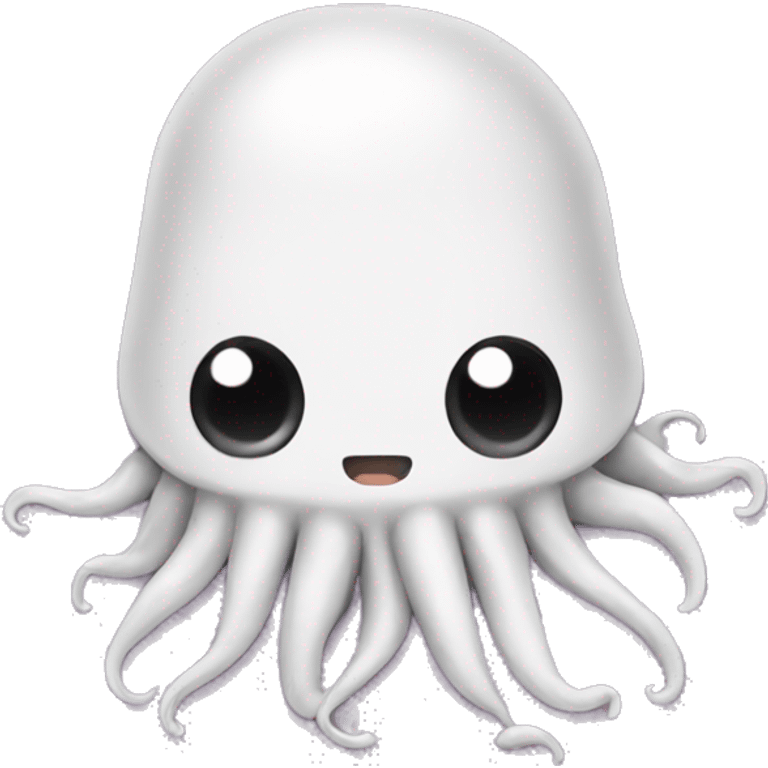 Cute squid emoji