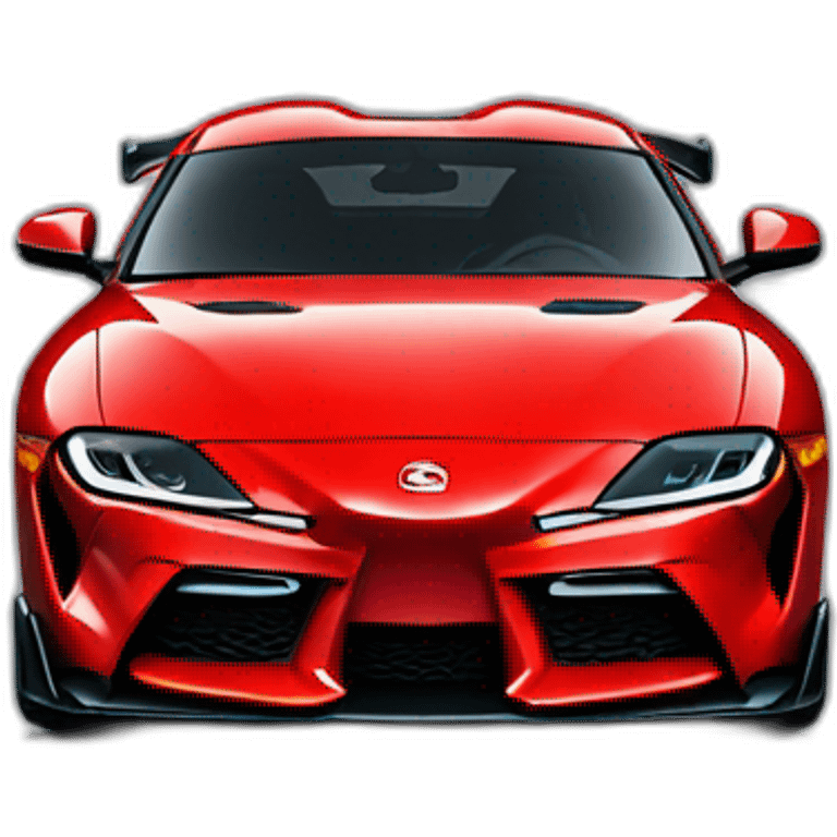 Red GR Supra facing forward emoji