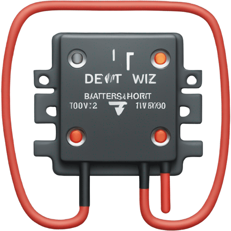 law of ohm: short circuit battery negative to battery positive emoji