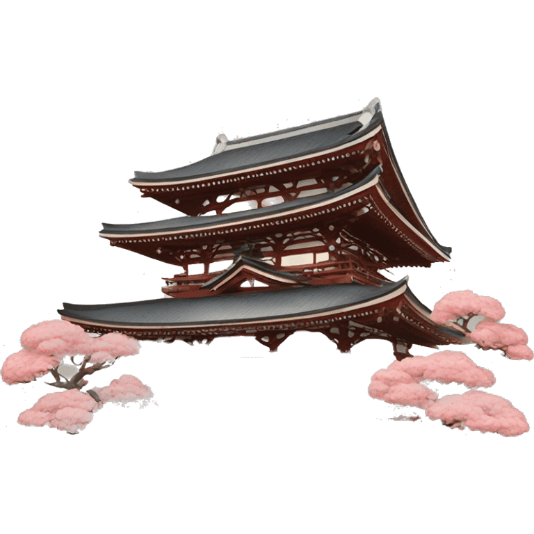 Japanese temples  emoji