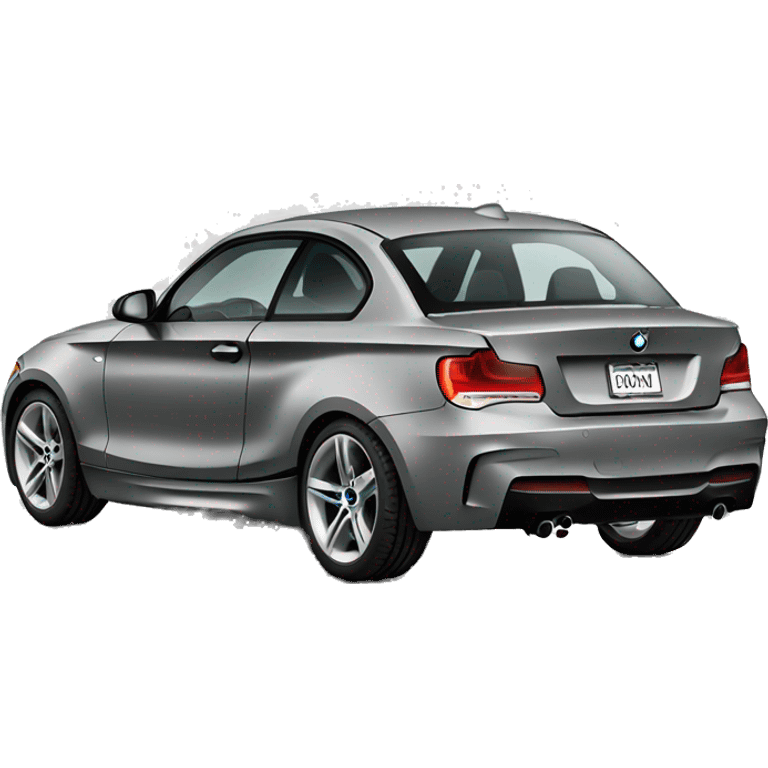 BMW 135i gray  emoji