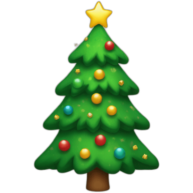 Christmas tree emoji