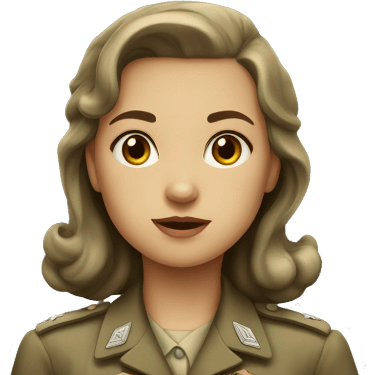 Wwii girl emoji