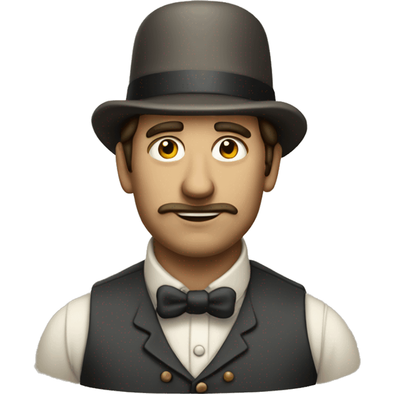 Victorian era worker man emoji