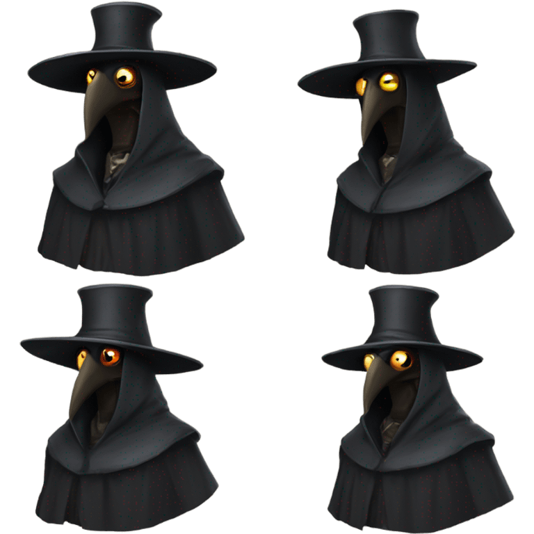 evil femaleplague doctor emoji