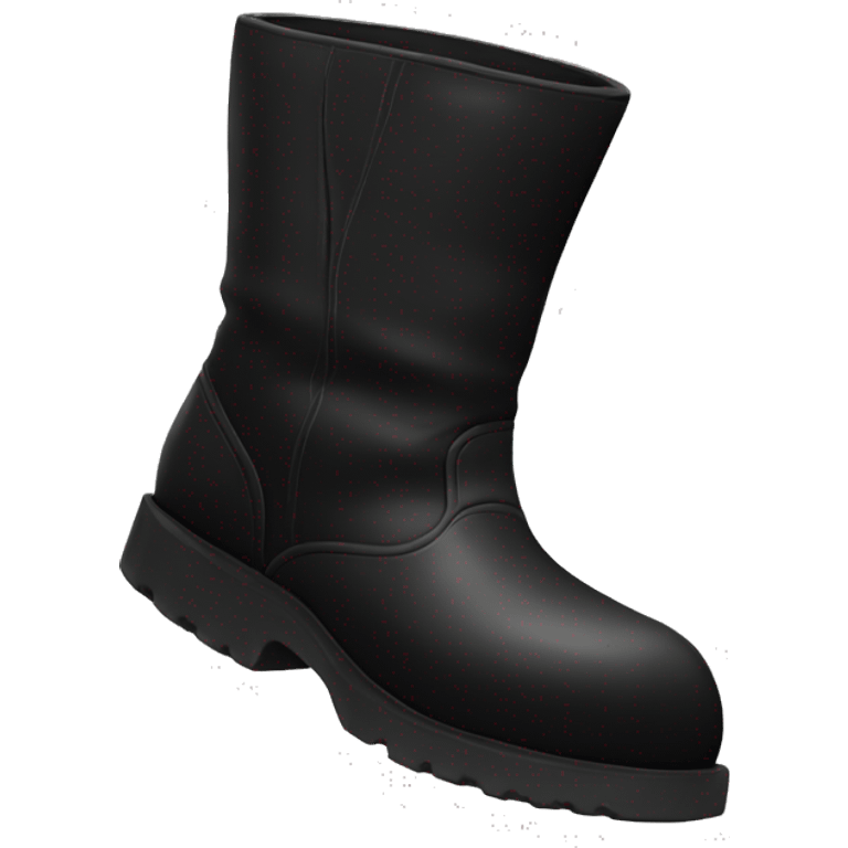 Black tabi boots emoji