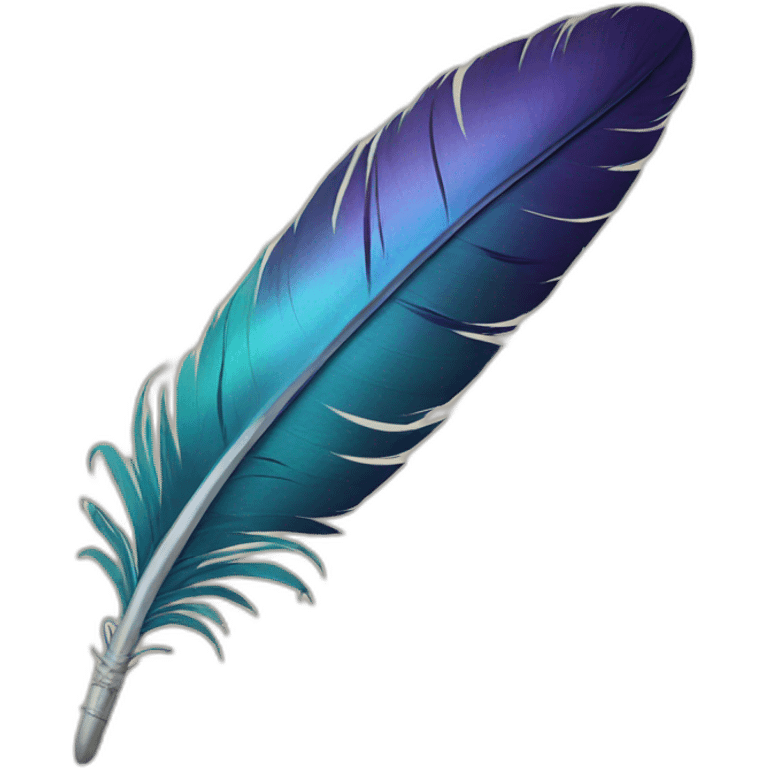 Krishna's feather emoji