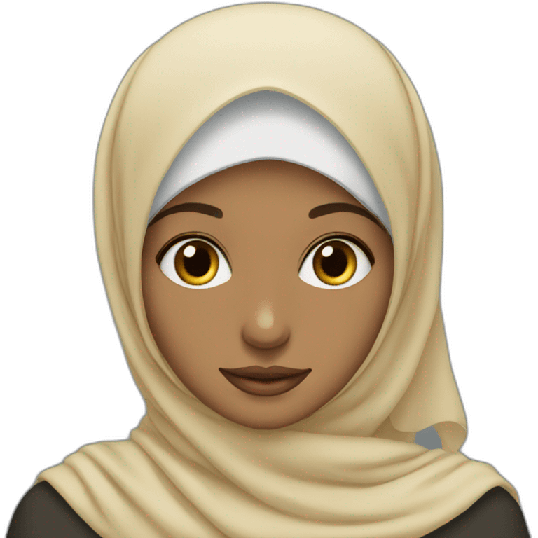 hijabi girl emoji